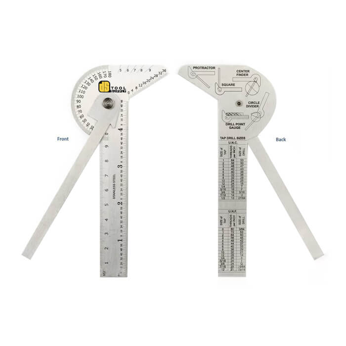 Multi use ruler gauge