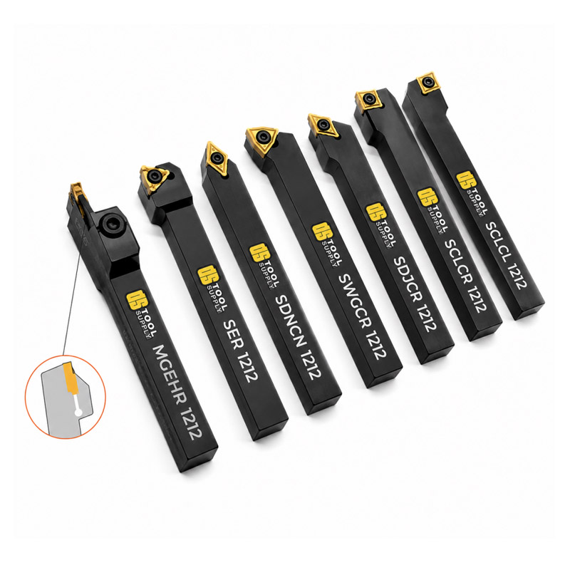 Indexable Tool Set 7Pc
